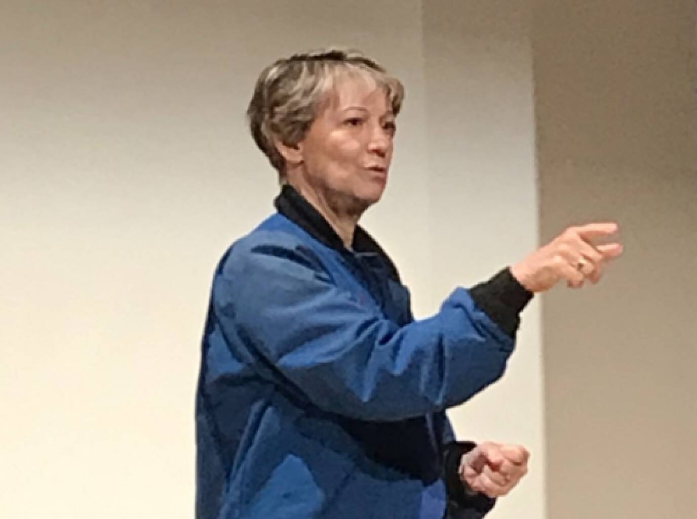 Eileen Collins Speaks at Roger That!